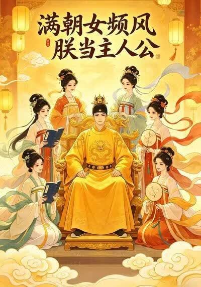 满朝女频风，朕当主人公海报