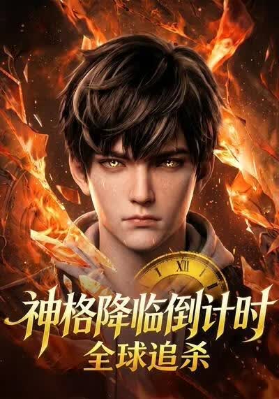 神格降临倒计时，全球追杀海报