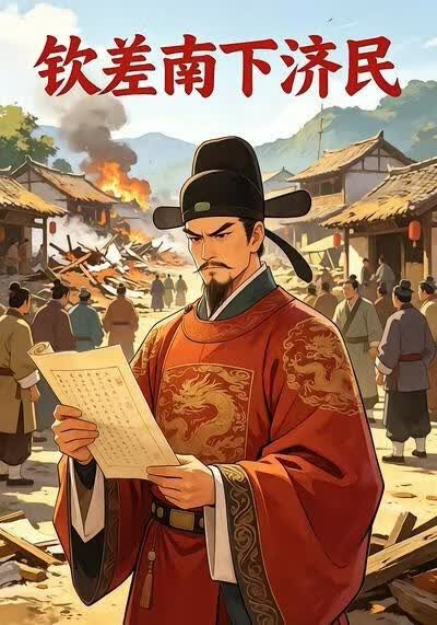 钦差南下济民海报