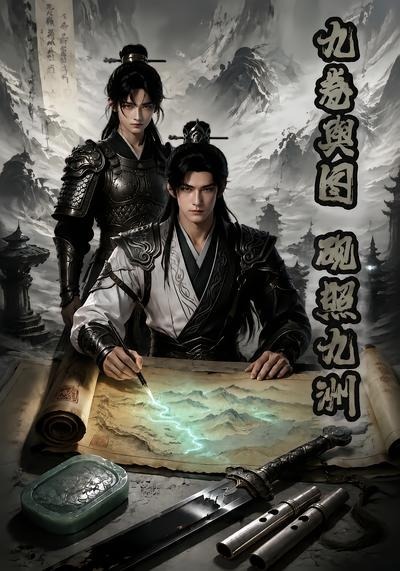 九卷舆图砚照九州海报