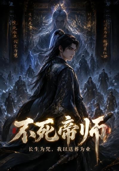 不死帝师：长生为咒，我以送葬为业海报