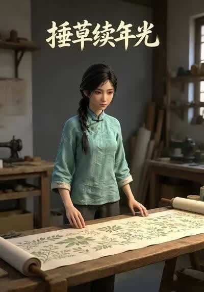 捶草续年光海报