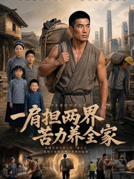 一肩担两界，苦力养全家海报