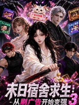 末日宿舍求生：从刷广告开始变强3海报