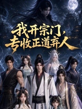 我开宗门，专收正道弃人海报