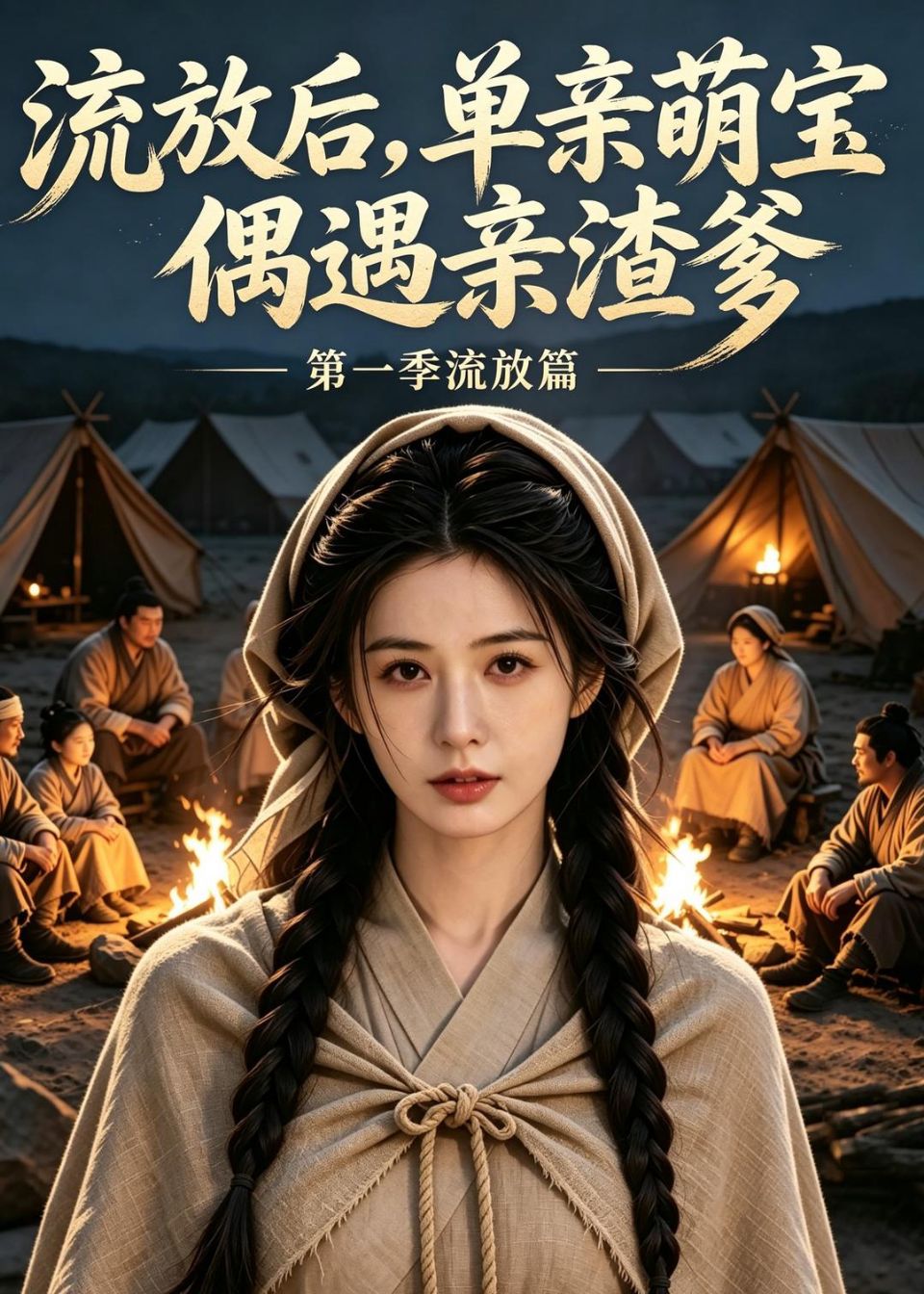 流放后，单亲萌宝偶遇亲渣爹第一季流放篇 AI海报