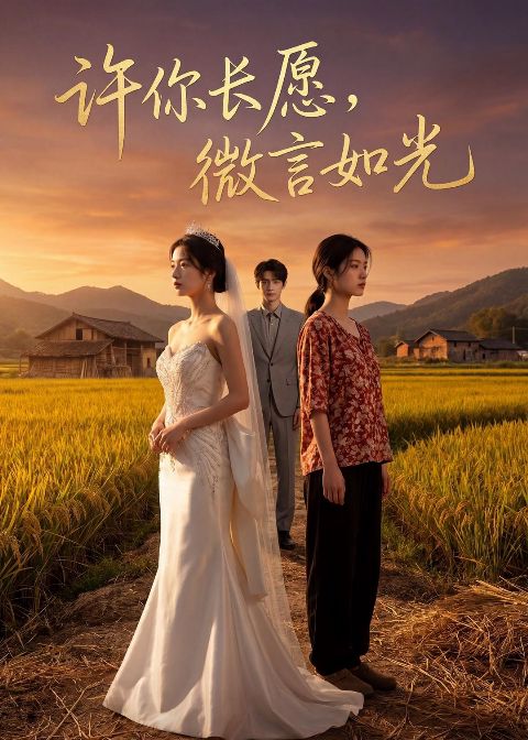 许你长愿，微言如光 AI海报