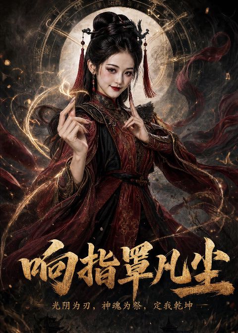 响指罩凡尘 AI海报