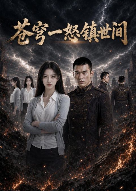 苍穹一怒镇世间 AI海报