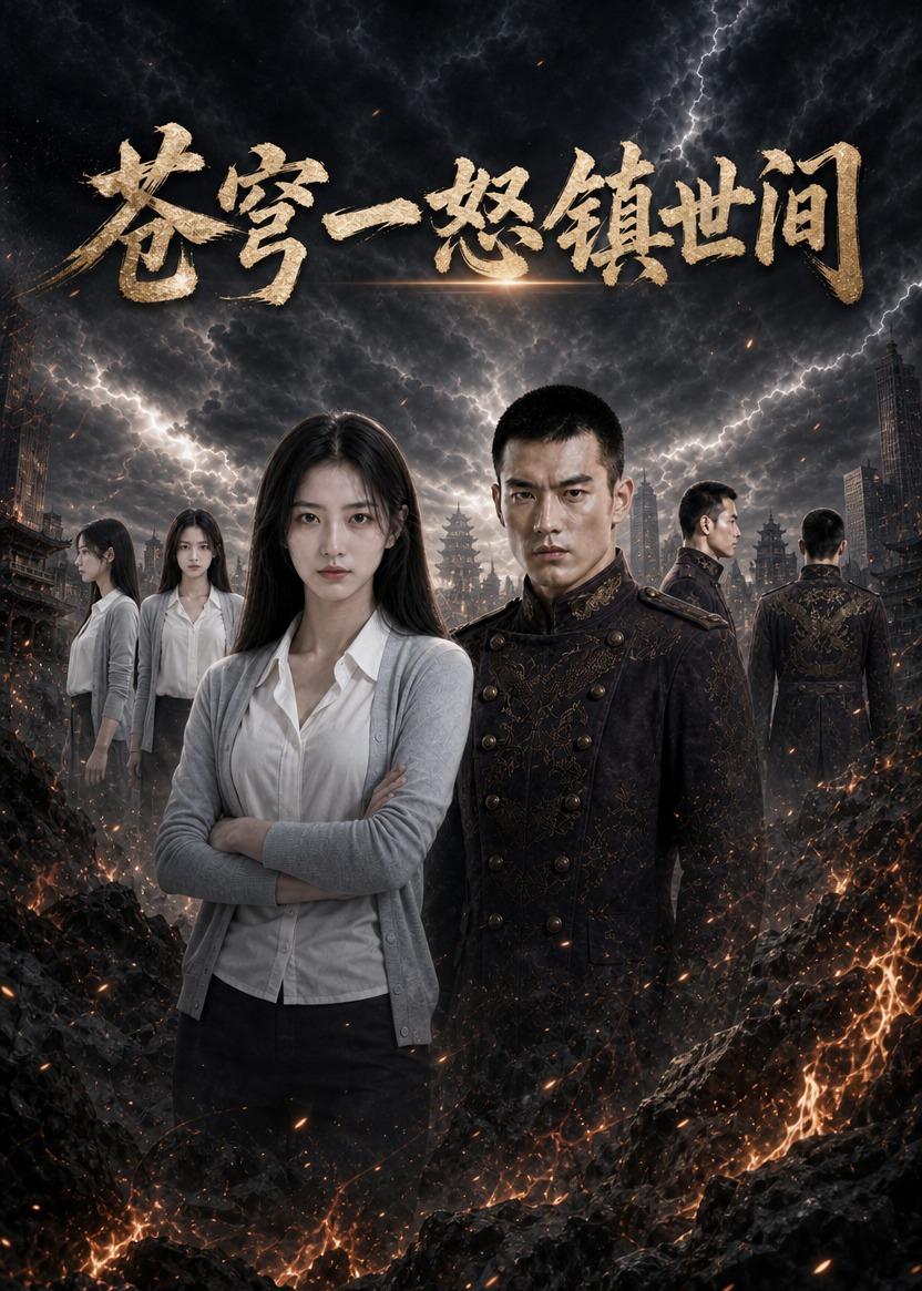 苍穹一怒镇世间 AI海报