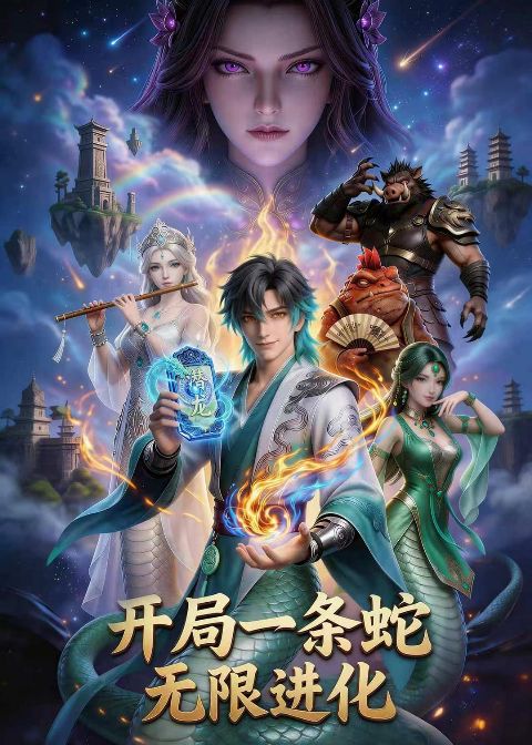 开局一条蛇，无限进化 动漫海报