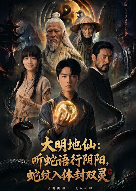 大明地仙-听蛇语行阴阳-蛇纹入体封双灵 Ai漫剧海报