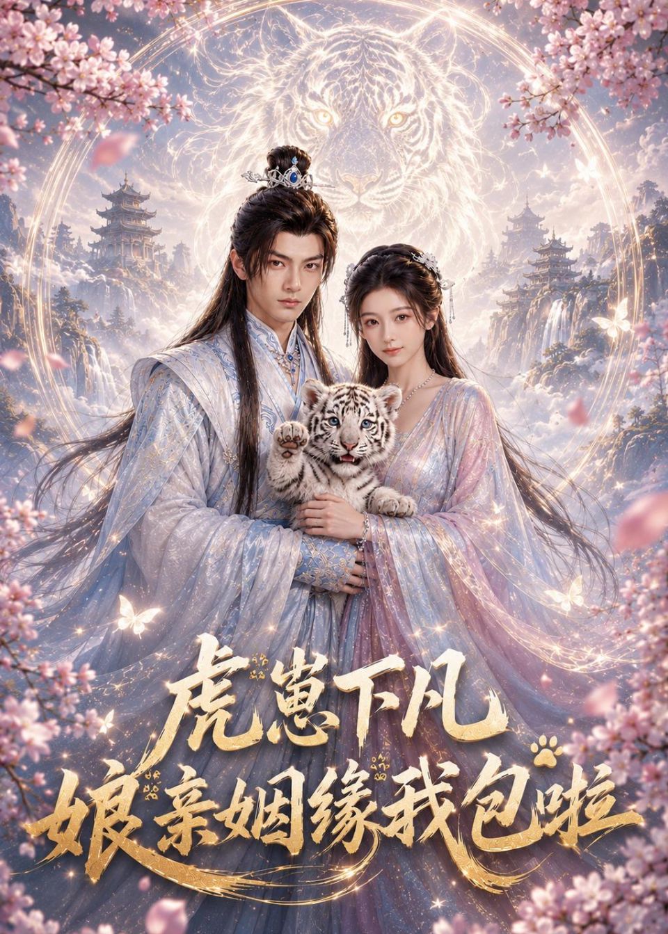 虎崽下凡：娘亲姻缘我包啦 Ai漫剧海报