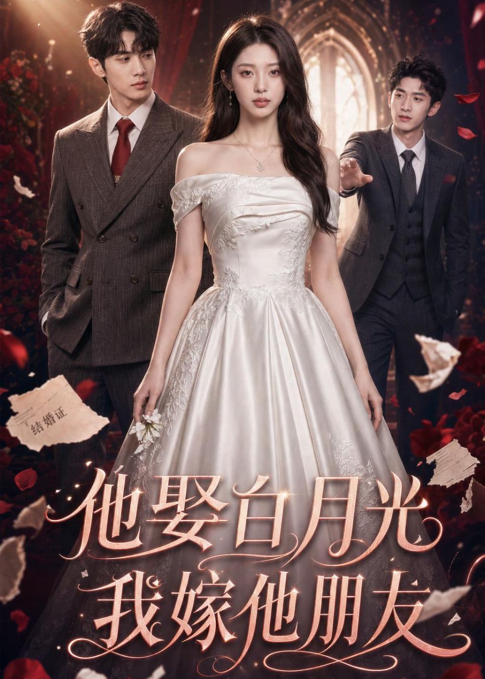 他娶白月光，我嫁他朋友 Ai漫剧海报