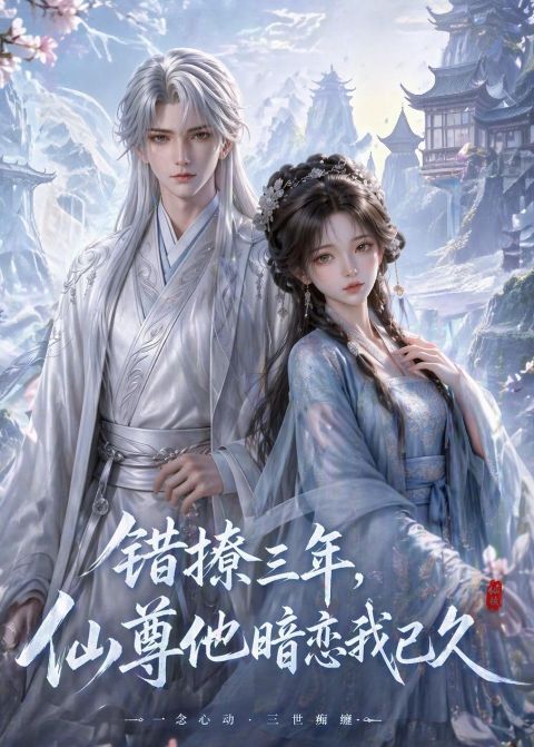 错撩三年，仙尊他暗恋我已久 Ai漫剧海报