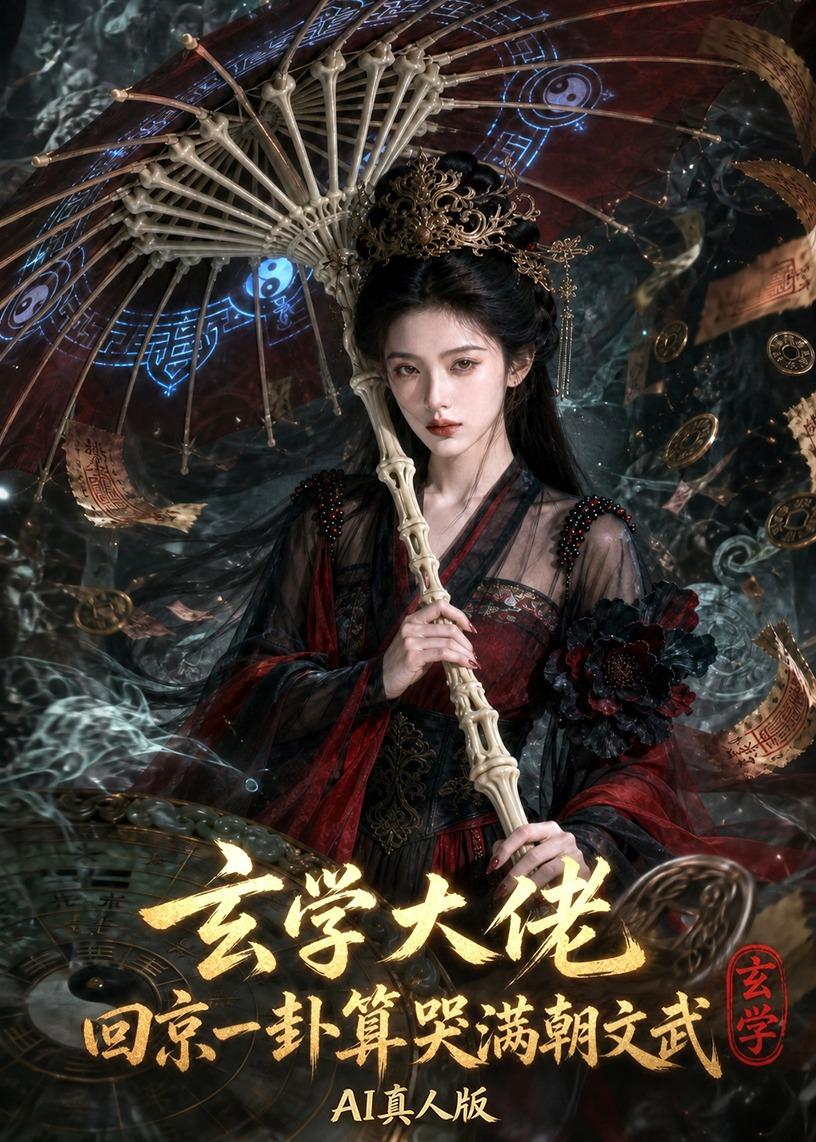 玄学大佬回京-一卦算哭满朝文武AI真人版海报