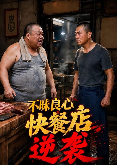 不昧良心快餐店逆袭 AI海报