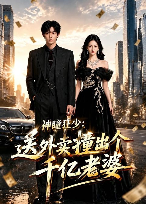 神瞳狂少：送外卖撞出个千亿老婆 AI海报