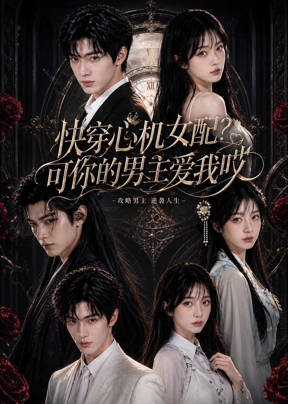 快穿心机女配？可你的男主爱我哎 Ai漫剧海报