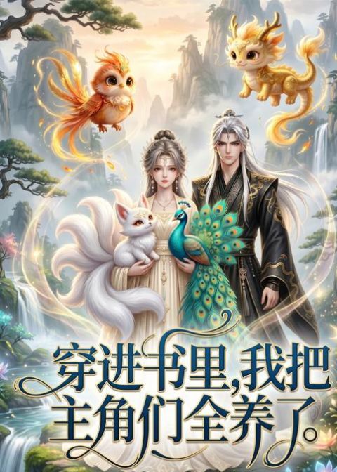 穿进书里，我把主角们全养了 Ai漫剧海报