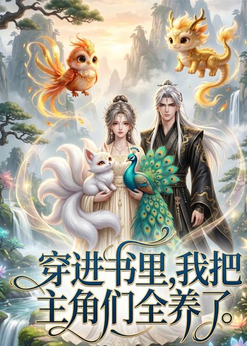 穿进书里，我把主角们全养了 Ai漫剧海报
