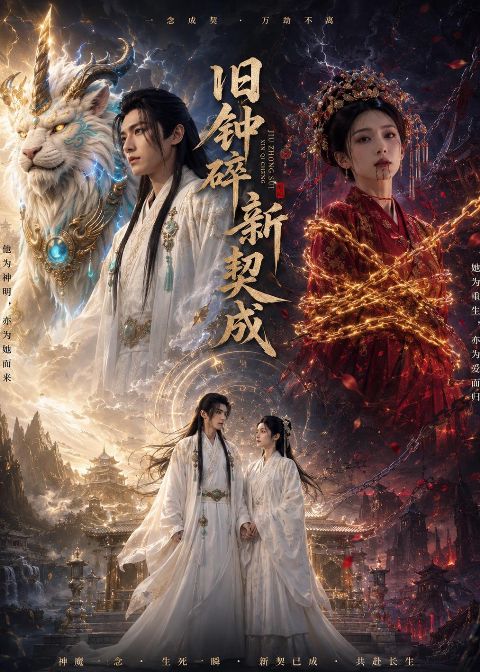 旧钟碎，新契成 Ai漫剧海报