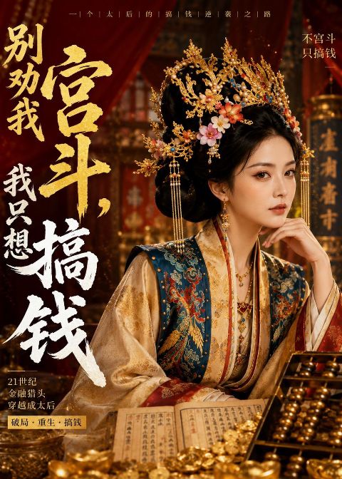 别劝我宫斗，我只想搞钱 Ai漫剧海报