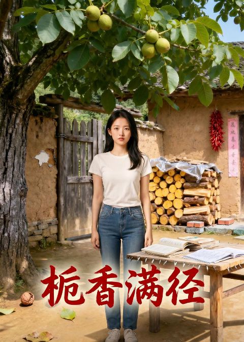 栀香满径 AI海报
