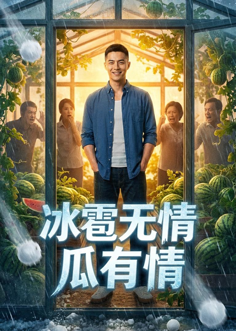 冰雹无情瓜有情 AI海报