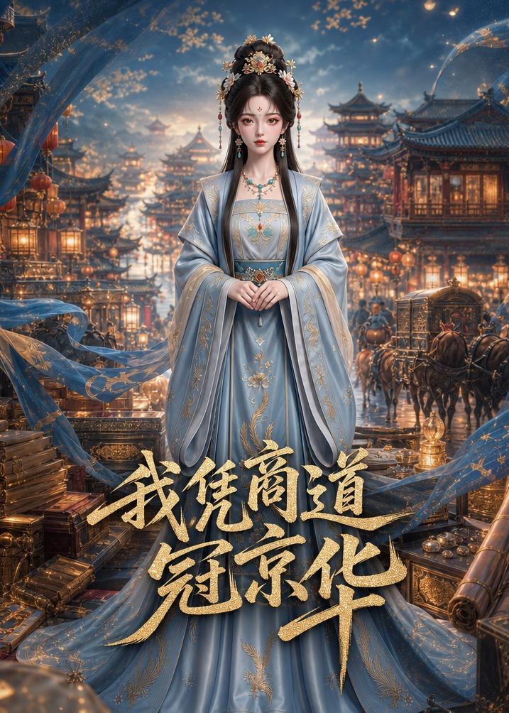 我凭商道冠京华 Ai漫剧海报