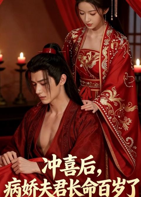 冲喜后，病娇夫君长命百岁了 AI海报