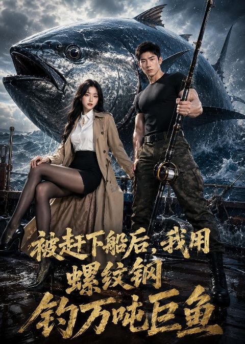 被赶下船后，我用螺纹钢钓万吨巨鱼 AI海报