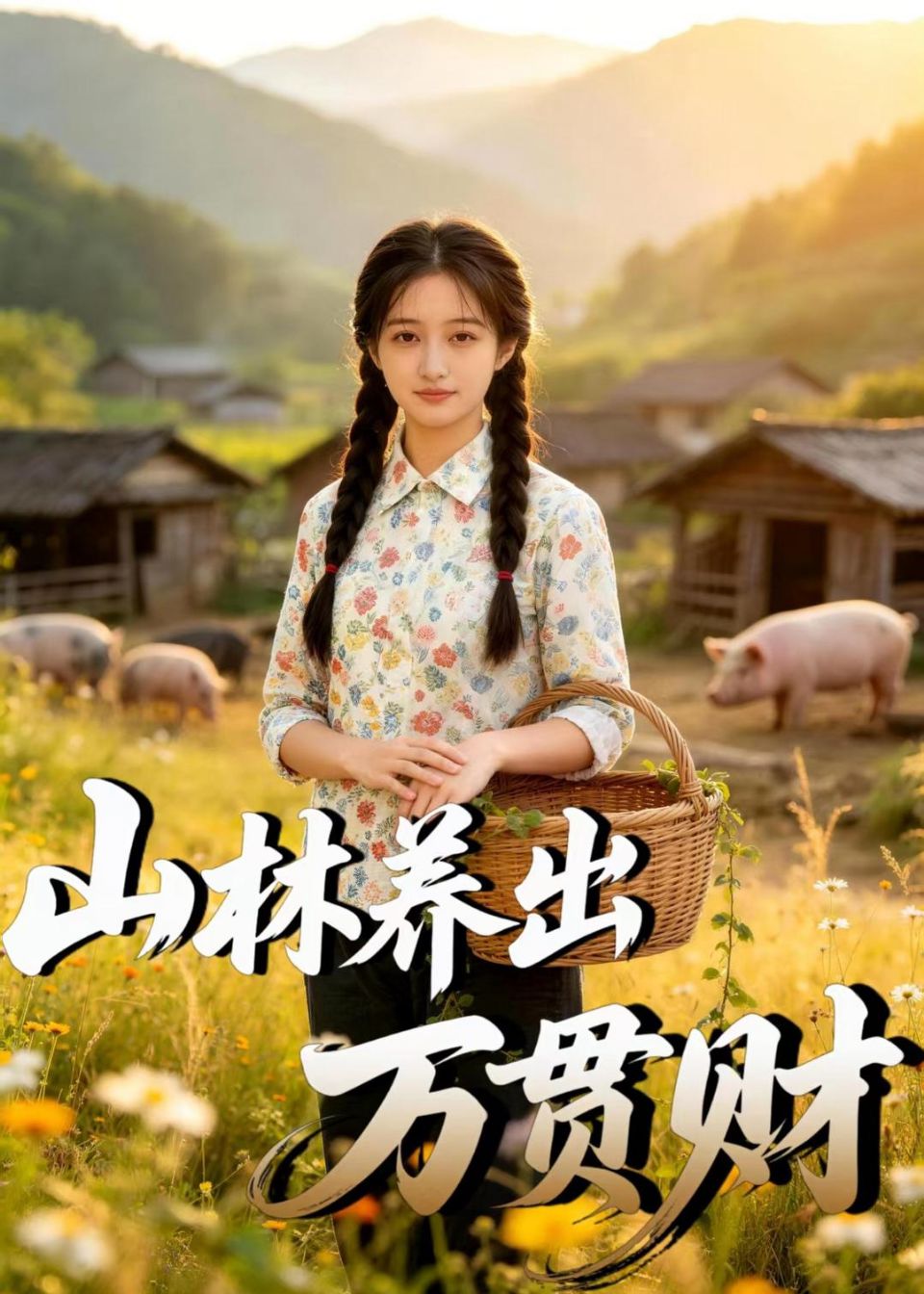 山林养出万贯财 AI海报