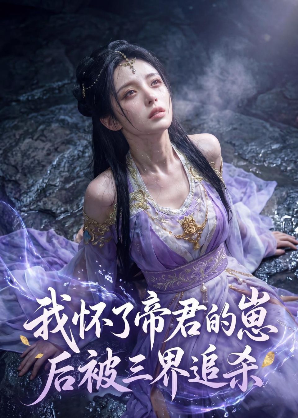 我怀了帝君的崽后被三界追杀 AI海报