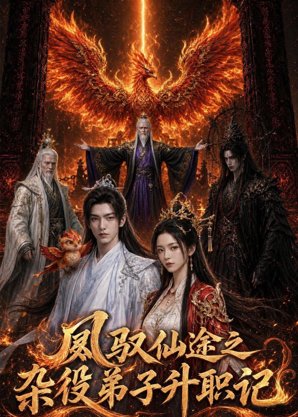 凤驭仙途之杂役弟子升职记 AI海报