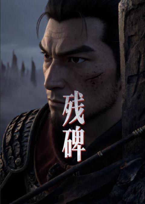 残碑 AI海报