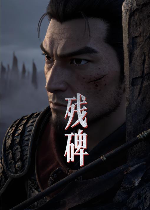 残碑 AI海报