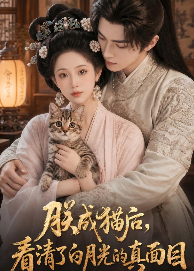 朕成猫后，看清了白月光的真面目 AI海报