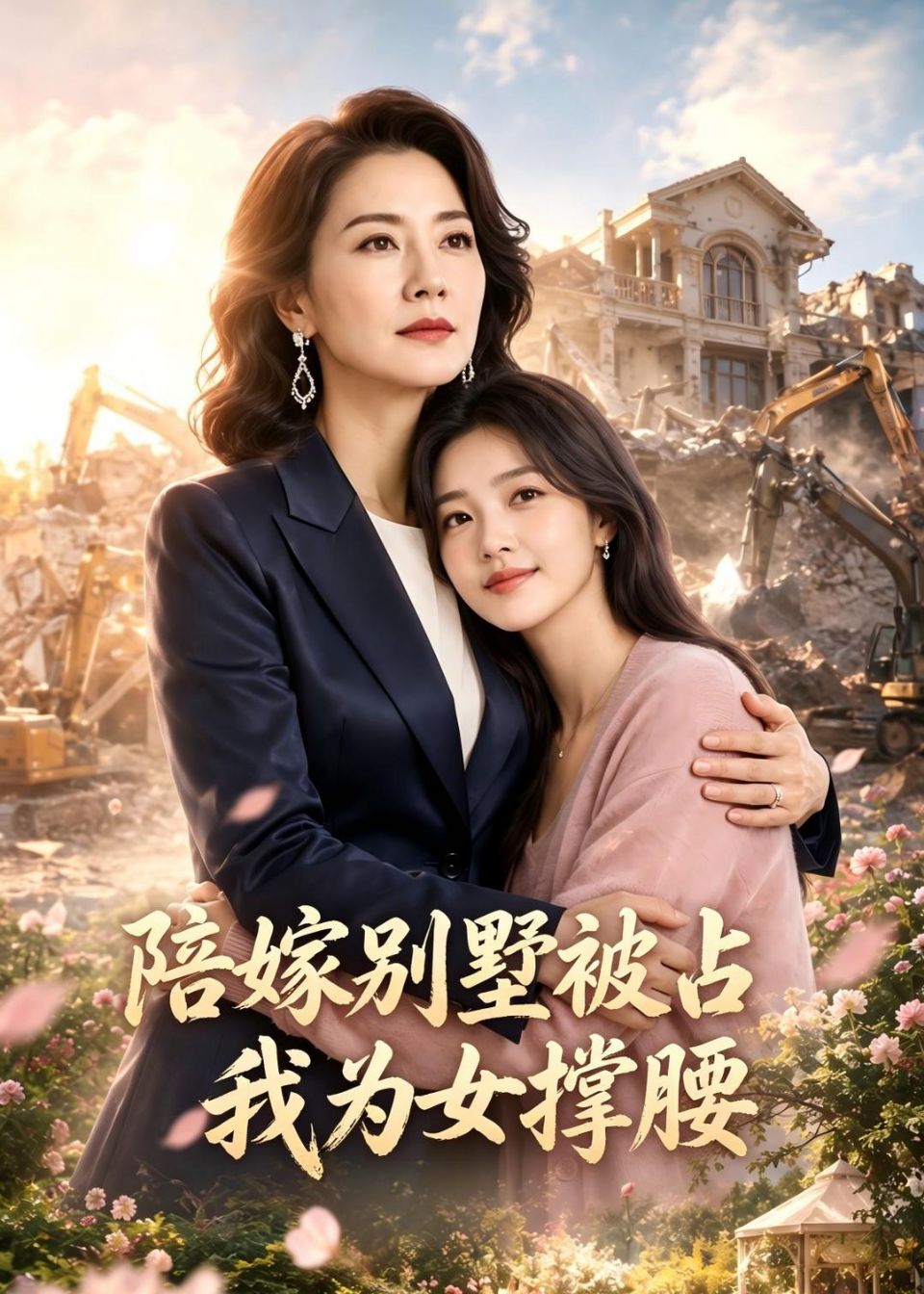 陪嫁别墅被占，我为女撑腰 AI海报