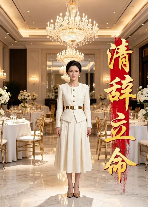 清辞立命 AI海报