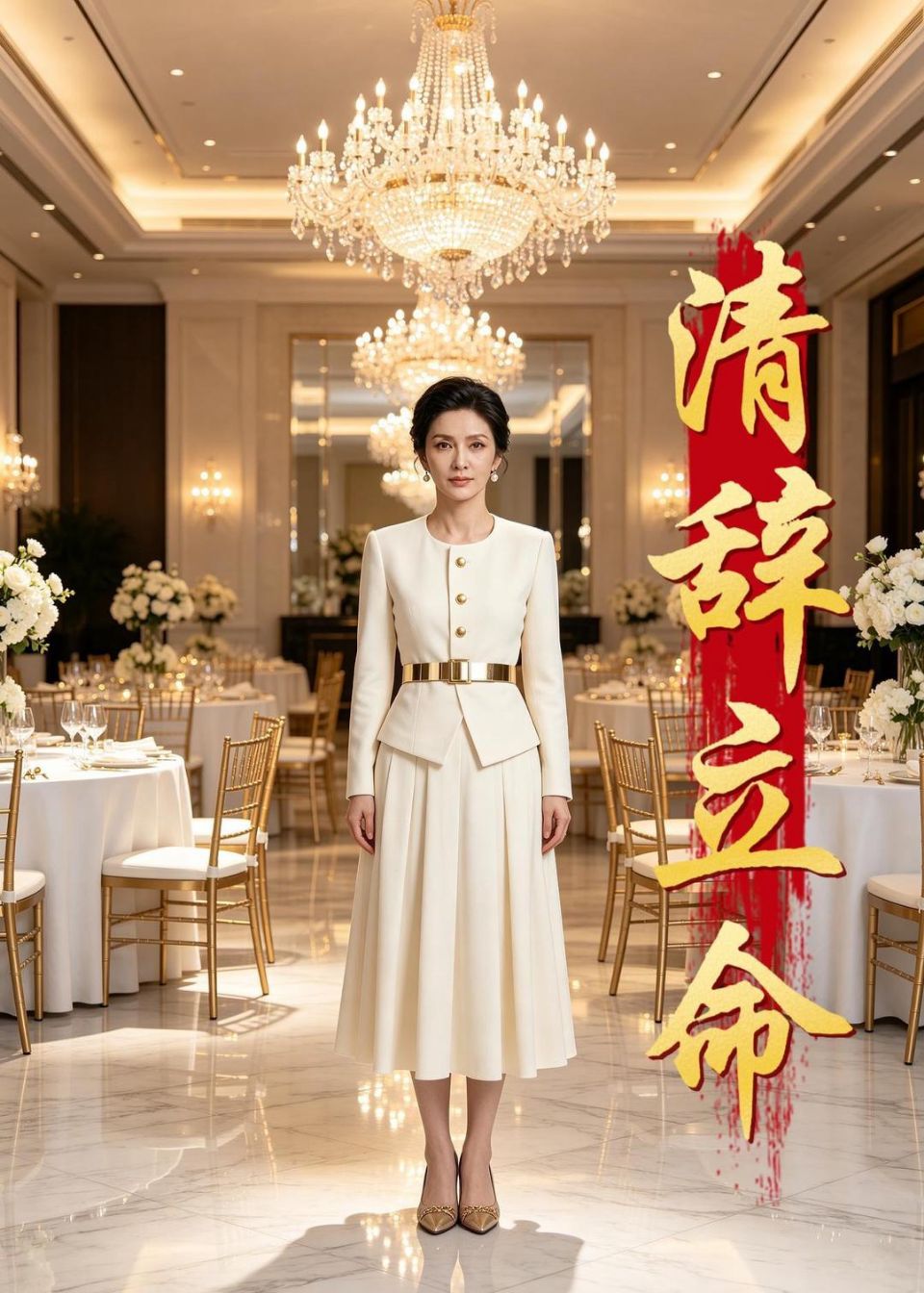 清辞立命 AI海报