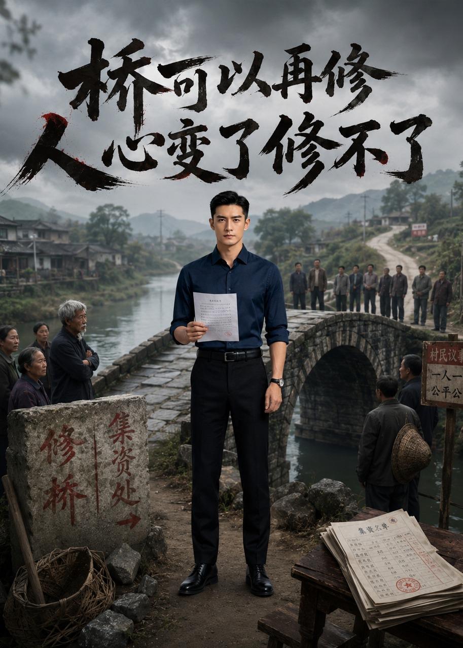 桥可以再修，人心变了修不了 AI海报