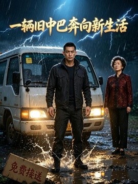 一辆旧中巴奔向新生活海报