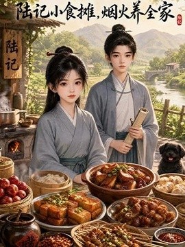 陆记小食摊，烟火养全家海报