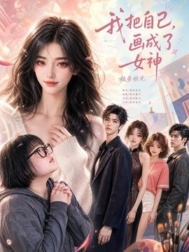 我把自己，画成了女神海报