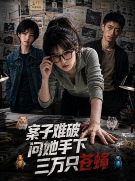 案子难破：问她手下三万只苍蝇海报