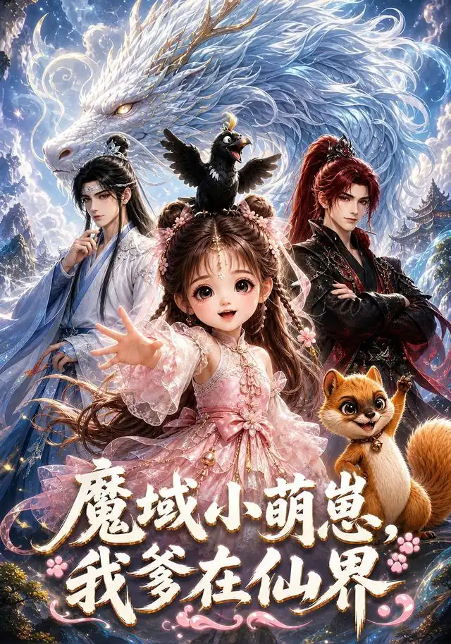 魔域小萌崽，我爹在仙界海报