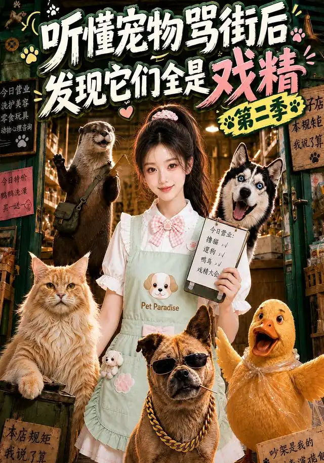 听懂宠物骂街后发现它们全是戏精第二季海报