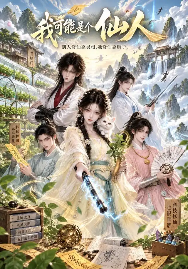 我可能是个仙人海报