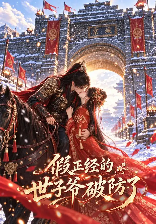 假正经的世子爷破防了海报